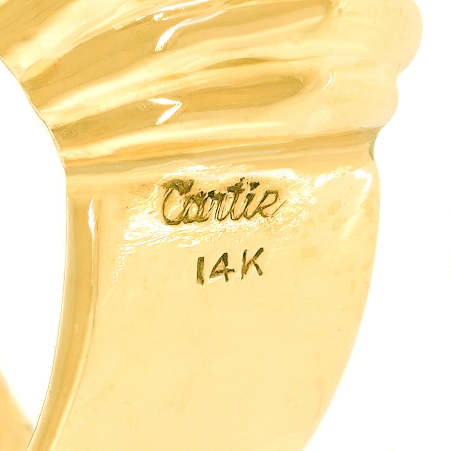 Cartier Fifties Shrimp Ring For Sale 1