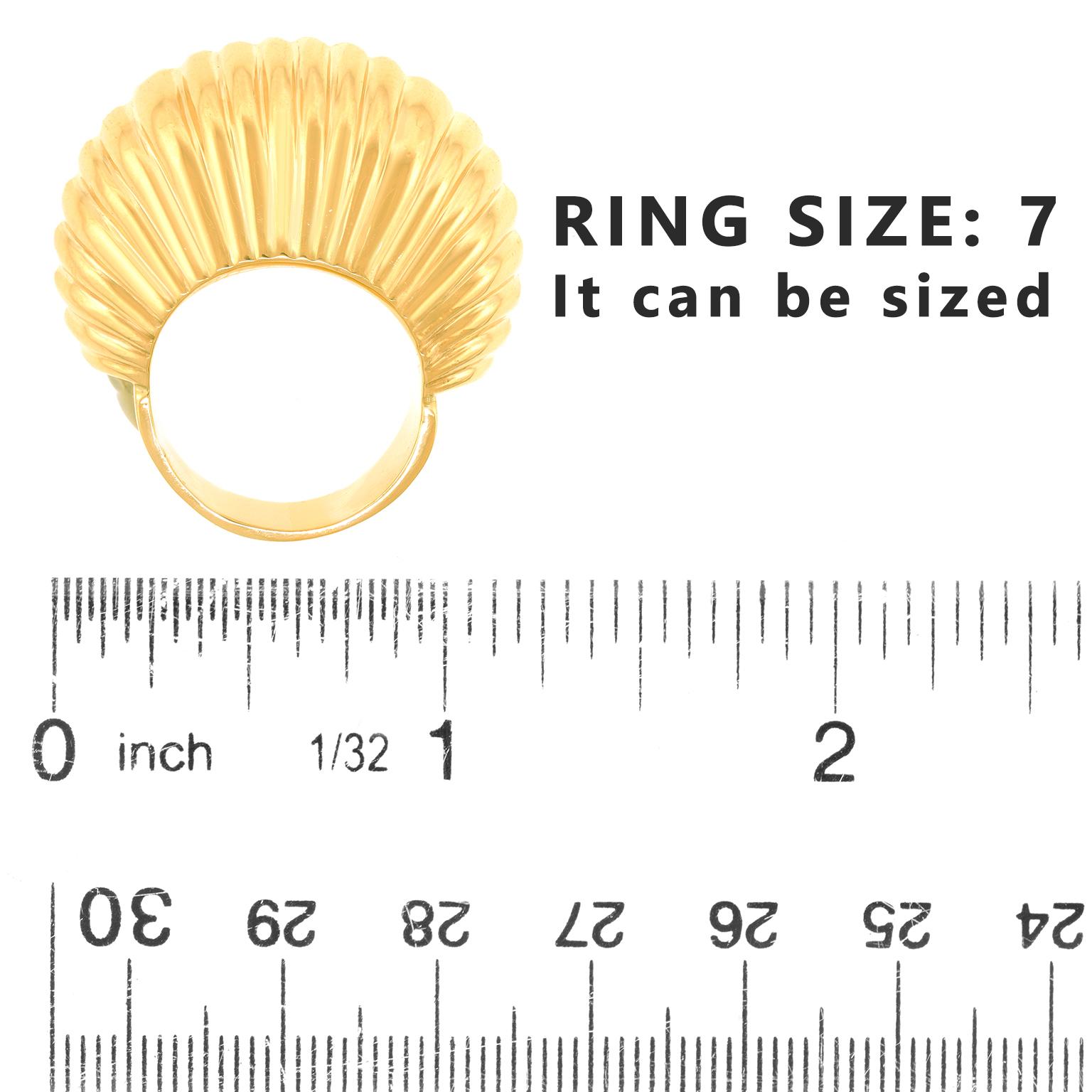Cartier Fifties Shrimp Ring For Sale 2