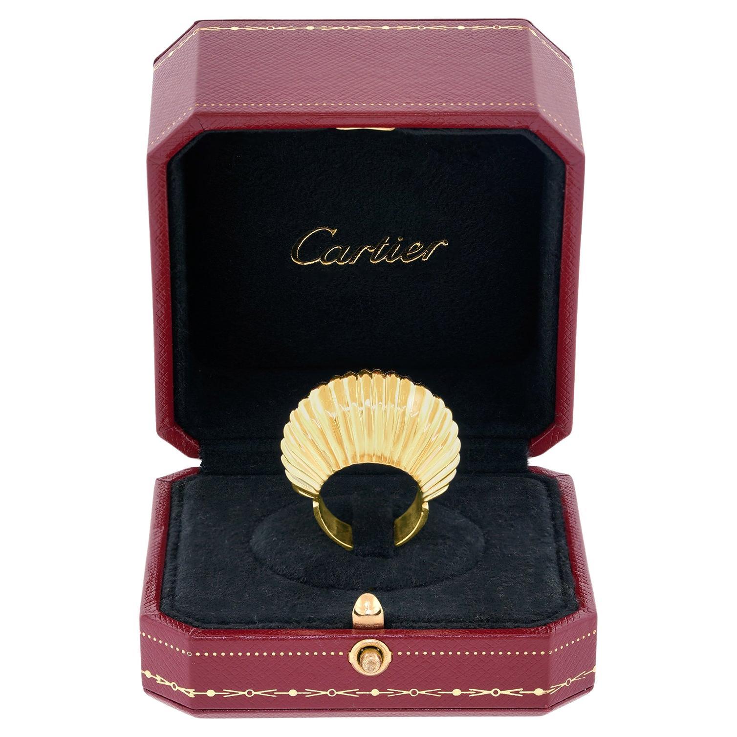 Cartier Fifties Shrimp Ring