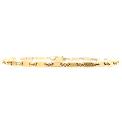 Cartier Figaro Bracelet 18k Yellow Gold