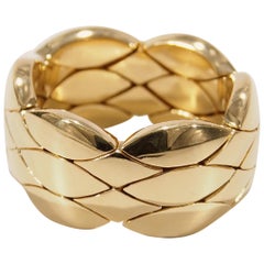 Cartier Flexible Ring Yellow Gold 18 Karat Genuine