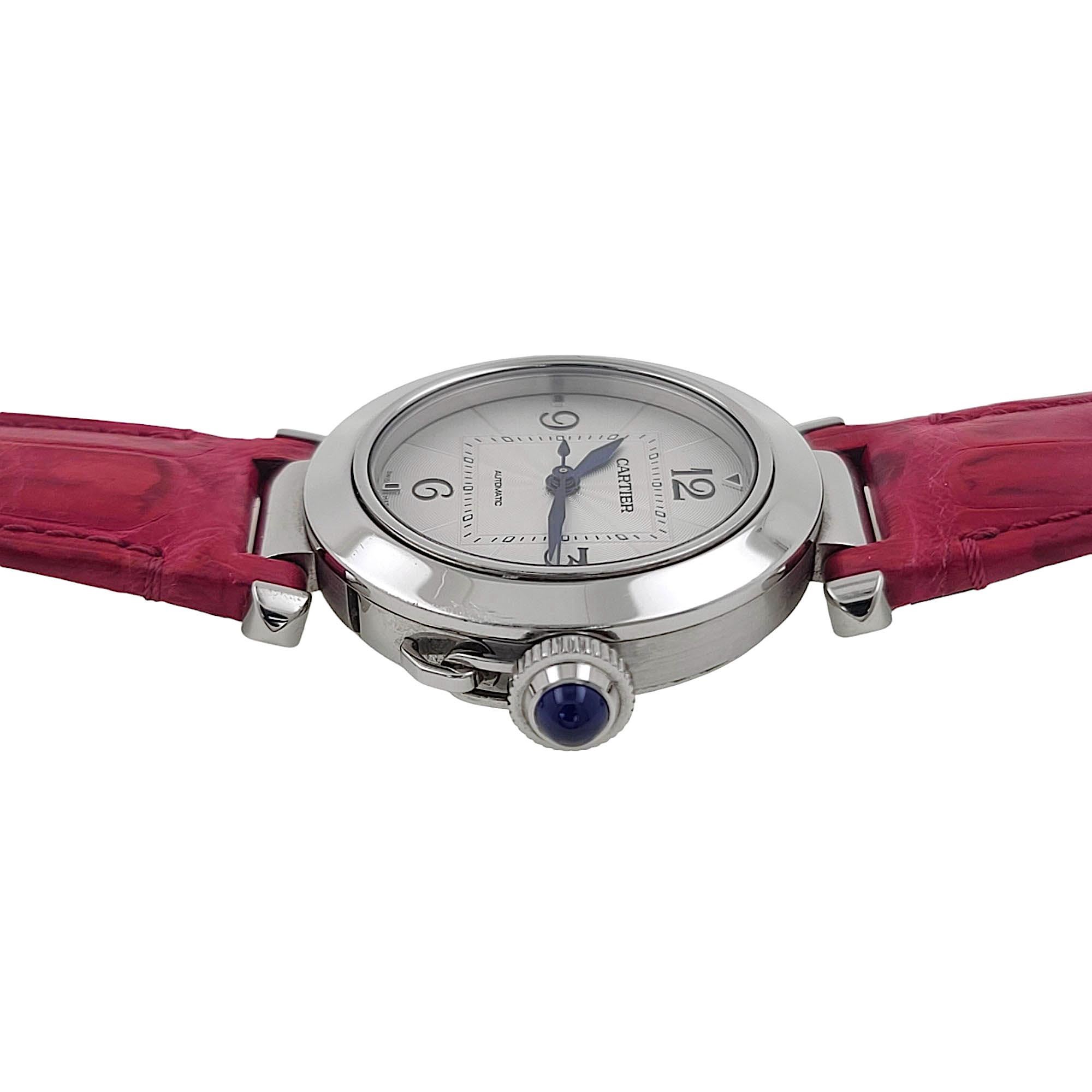 Women's Cartier Flinque Dial Pasha de Cartier 4327 Automatic WSPA0012 Full Set