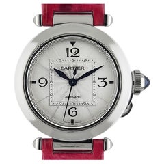 Cartier Flinque Dial Pasha de Cartier 4327 Automatic WSPA0012 Full Set