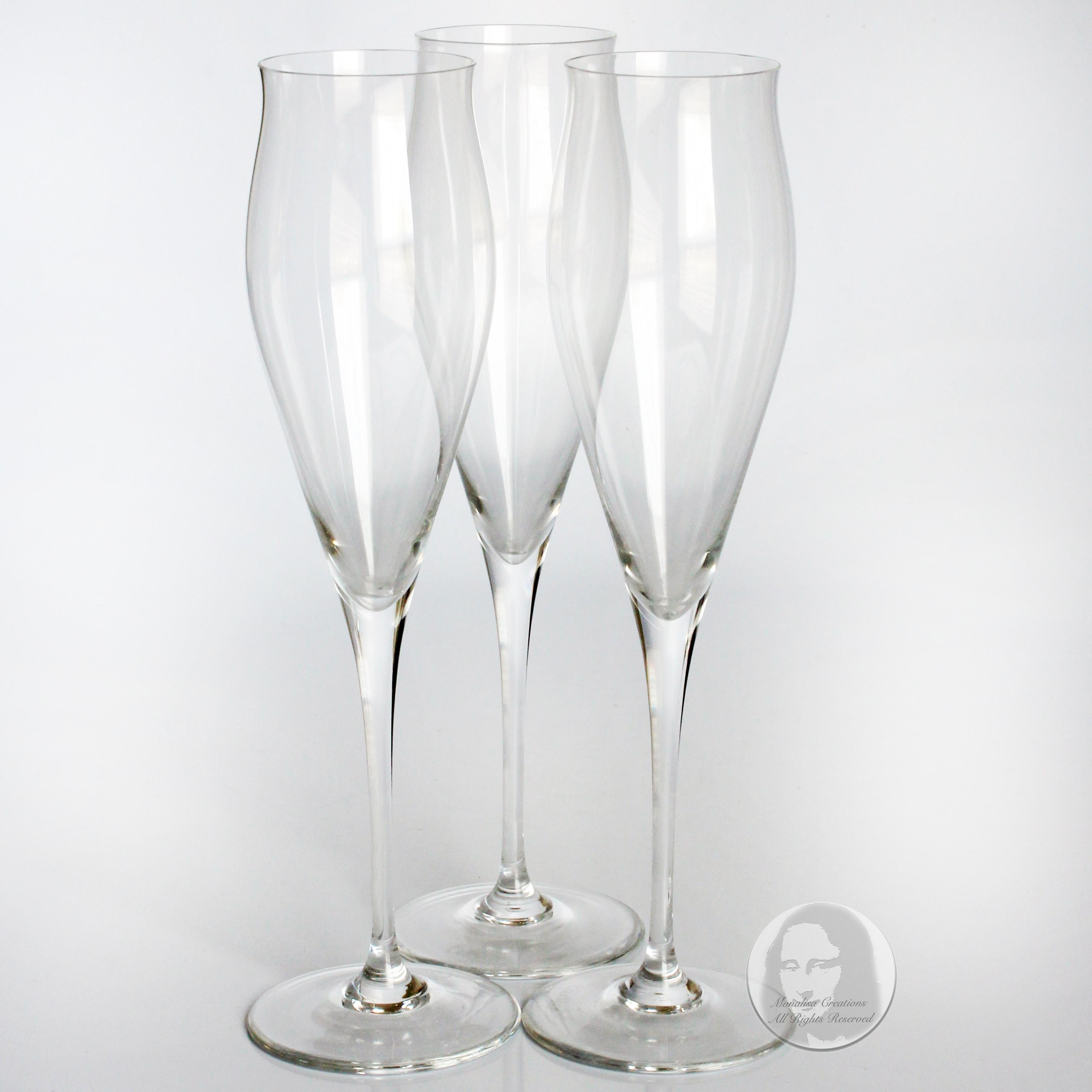 cartier champagne flutes