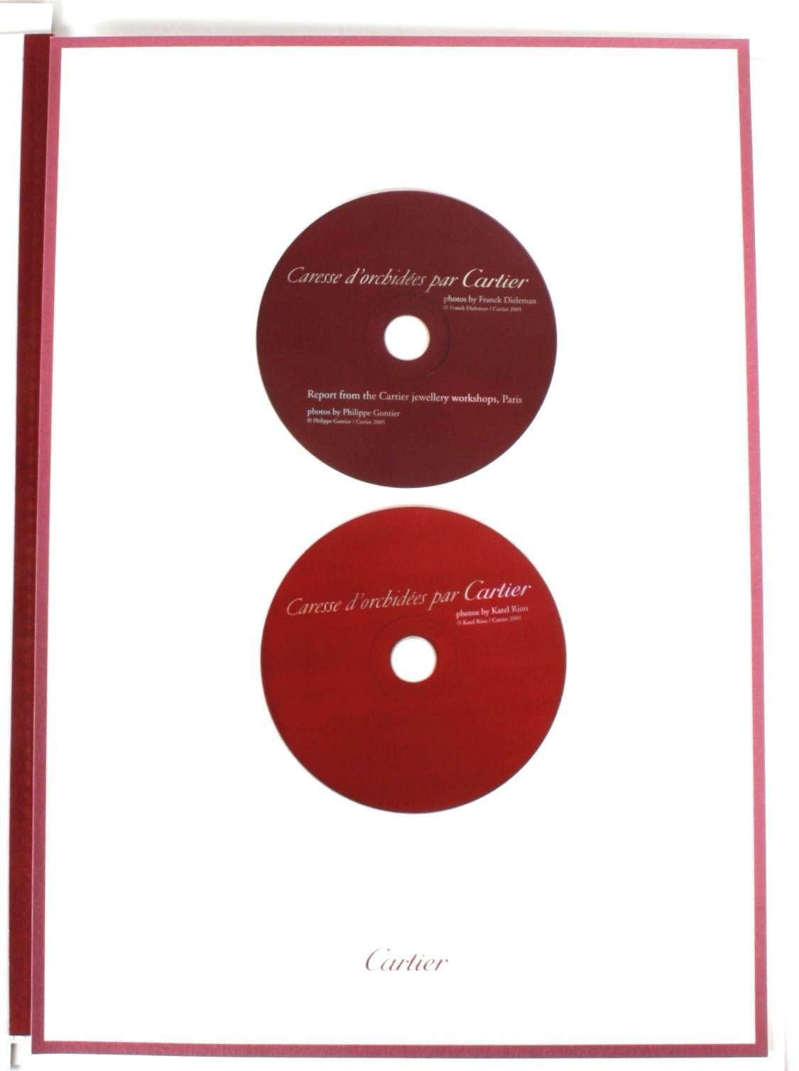 Cartier Folio mit Fotos und Blumenschmuckdesigns und 2 Original CDs, 2005 im Angebot 6