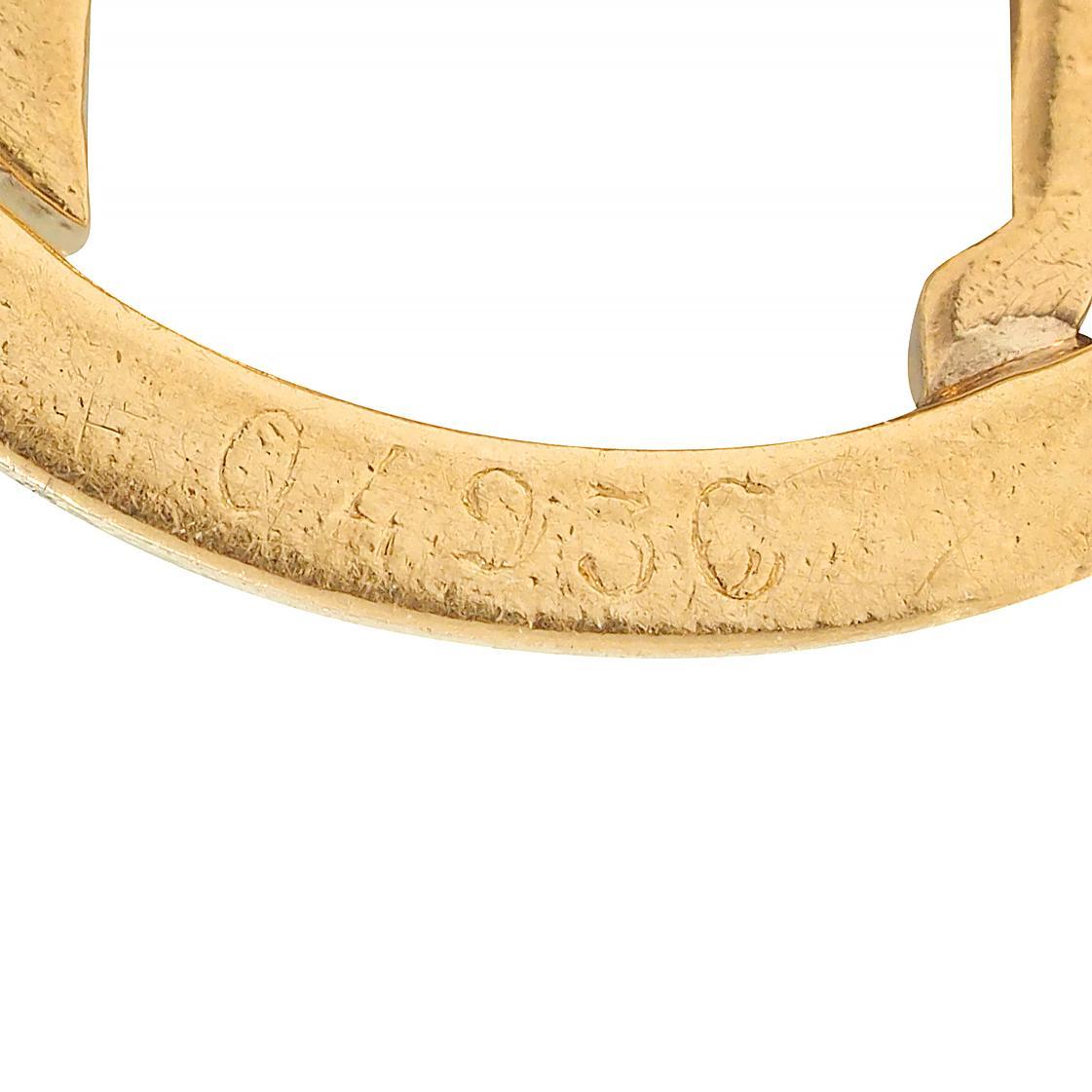 Cartier French 18 Karat Yellow Gold Capricorn Vintage Zodiac Charm Pendant 4