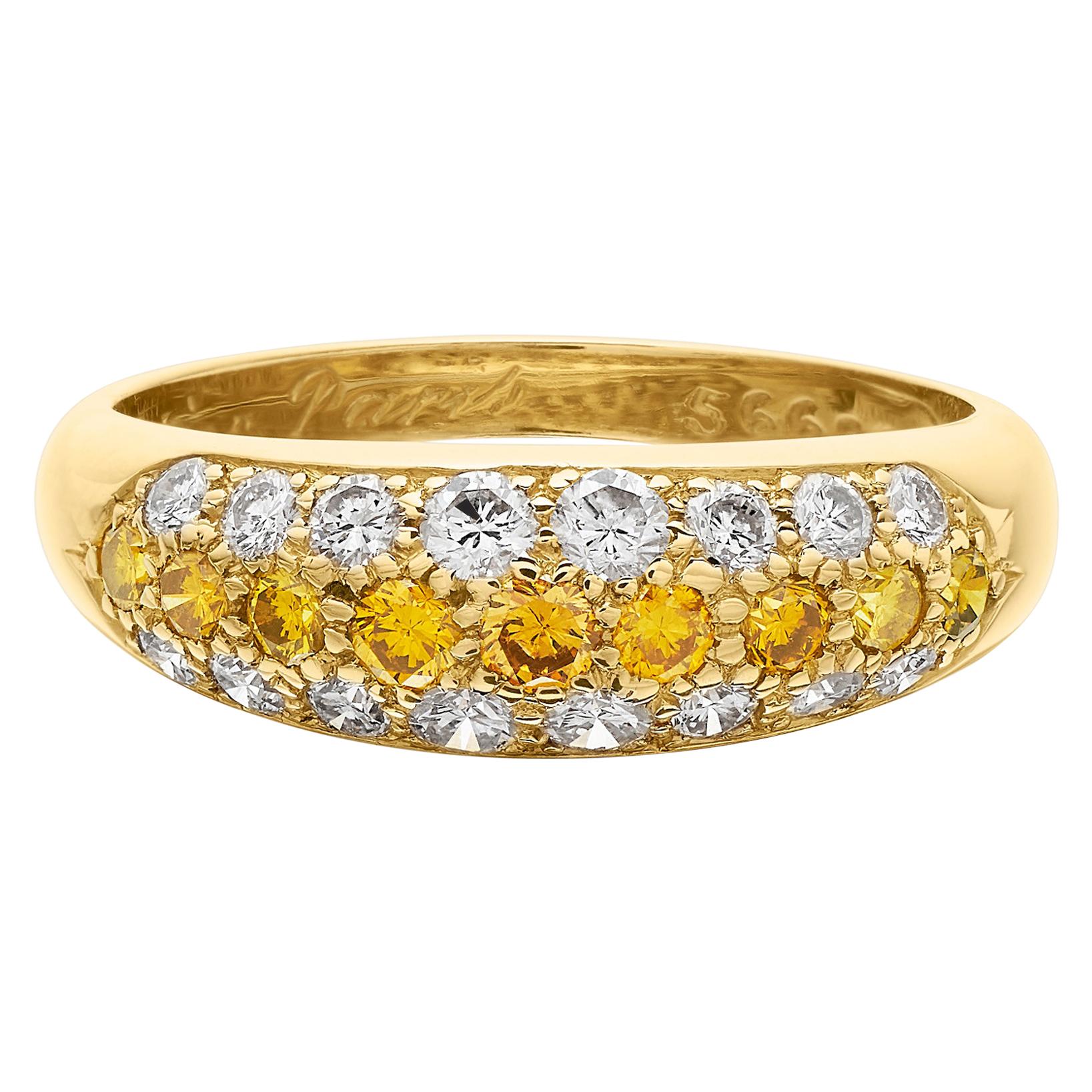 Cartier Love Etincelle, Fancy Yellow Diamond Wedding/Engagement/Eternity Ring