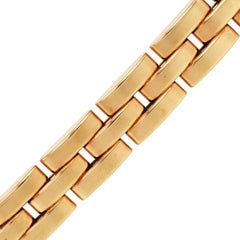 Cartier French Maillon Panthère 18K Yellow Gold Link Bracelet