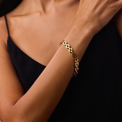 Bracelet Cartier « Panthère » en or jaune 18 carats