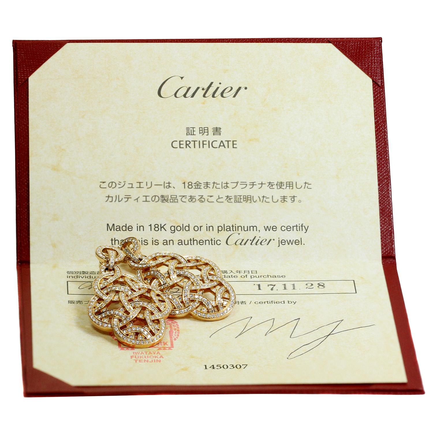 cartier galanterie earrings
