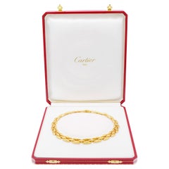 Cartier 'Gentiane' Oval Link Necklace  18k