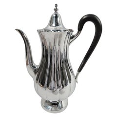 Cartier Georgian-Style Sterling Silver Coffeepot