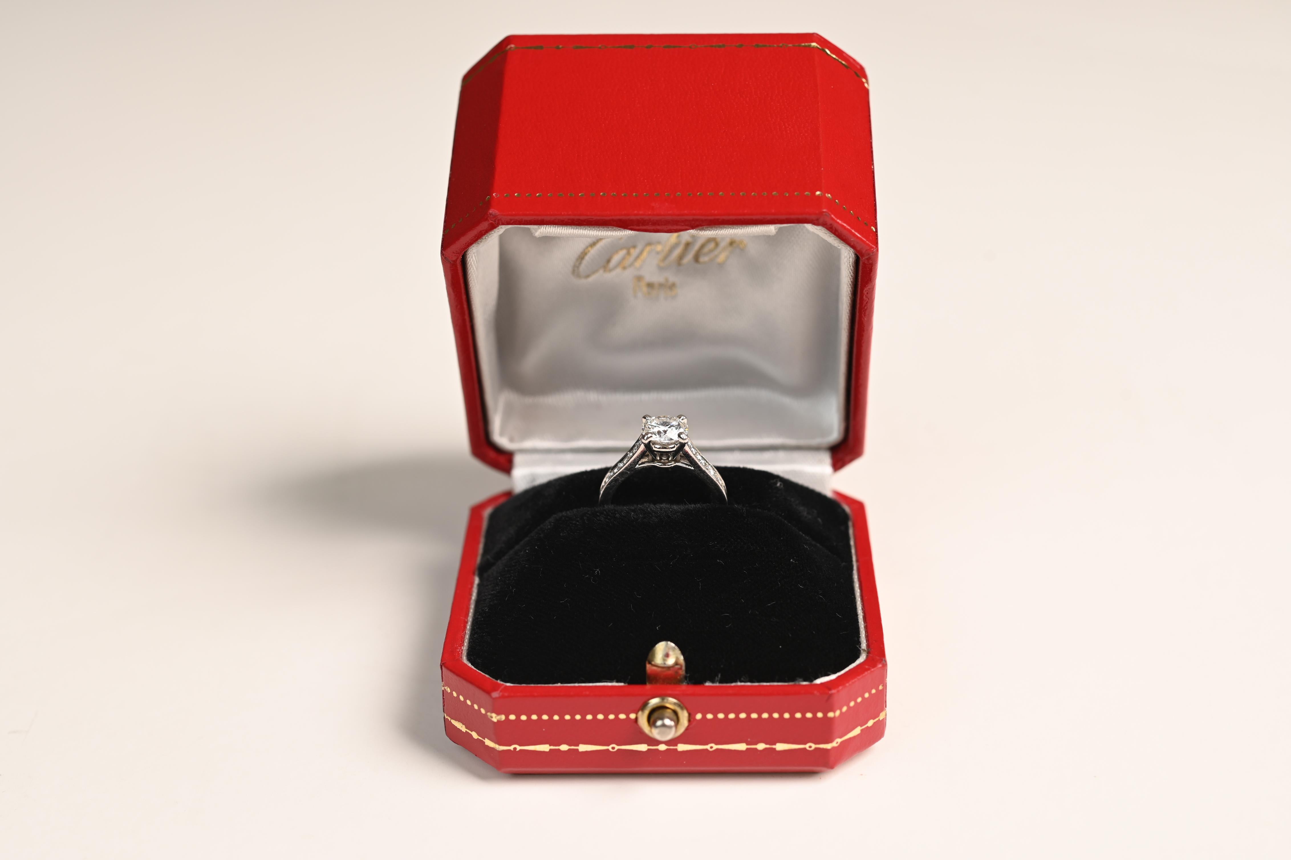 bague fiancaille cartier