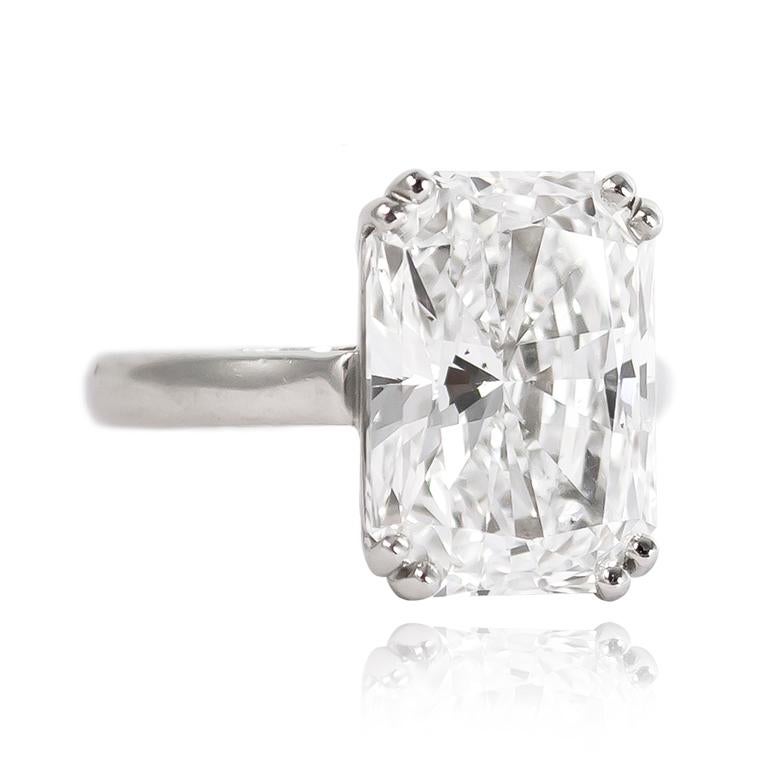 cartier radiant cut engagement ring