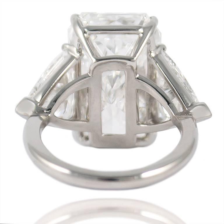 Women's or Men's Cartier GIA Certified 15.19 Carat Radiant Diamond Ring