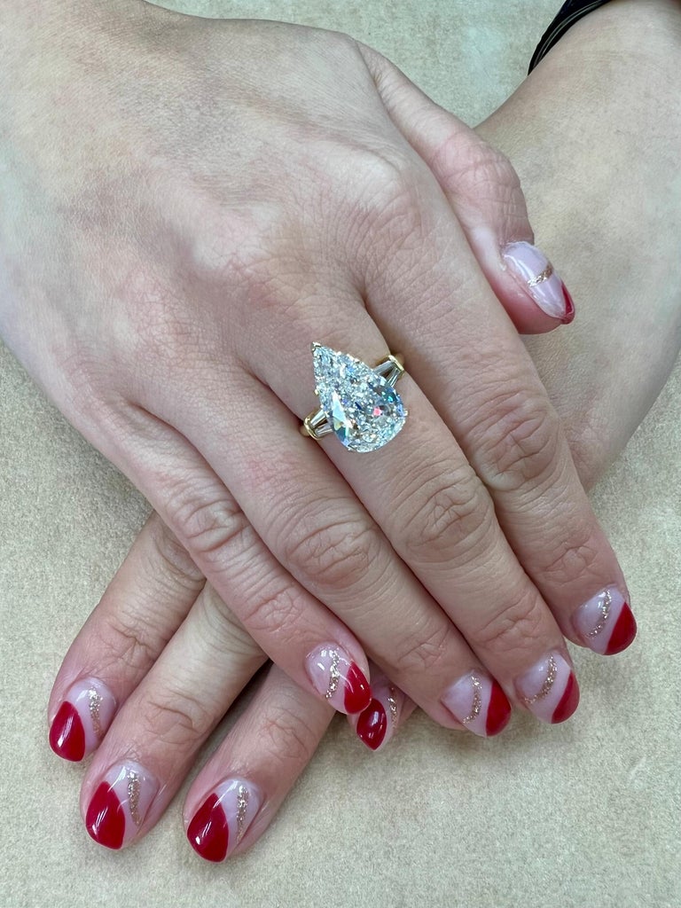 5 carat pink diamond cartier ring Clearance