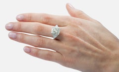 Cartier GIA Certified 5.27 Carat Radiant Cut Diamond Ring