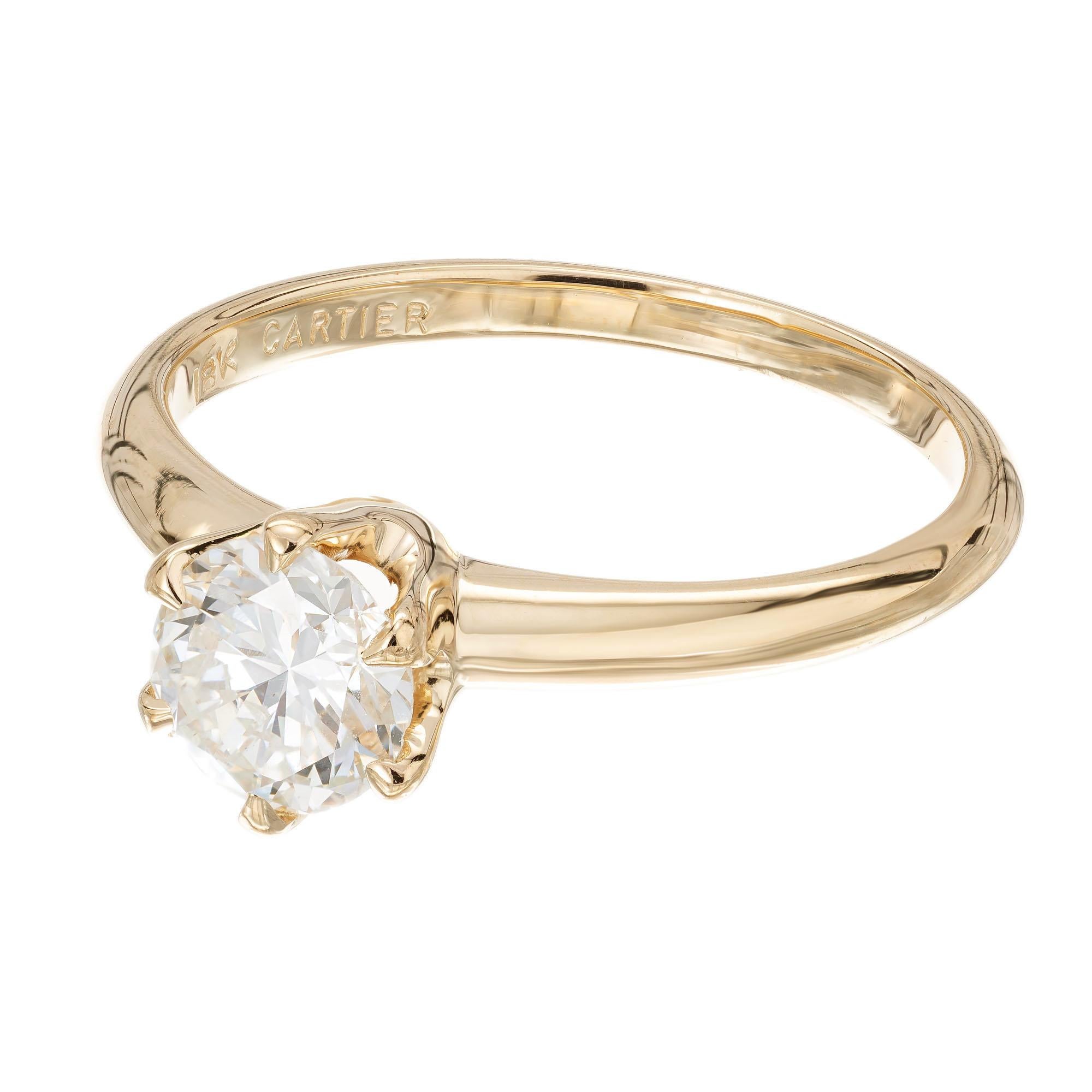 vintage cartier diamond ring