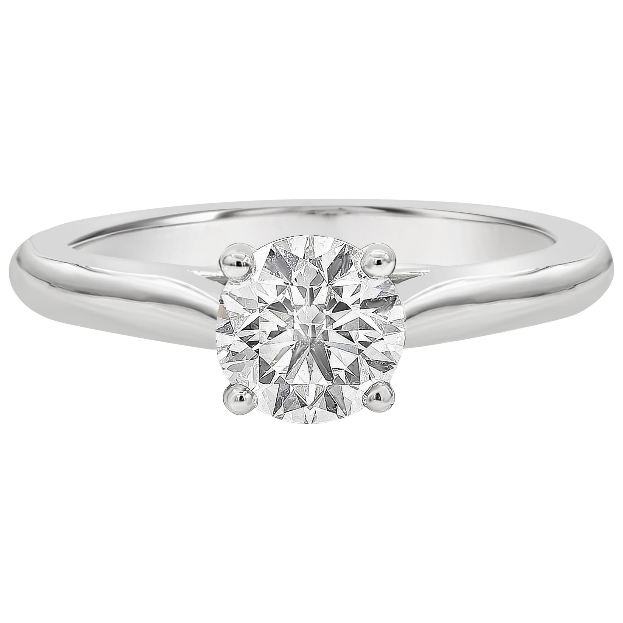 Cartier GIA Certified Round Diamond 