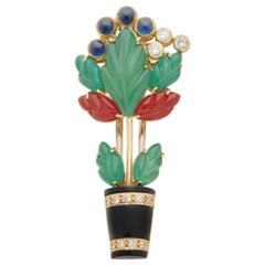 Cartier Giardinetto Brooch