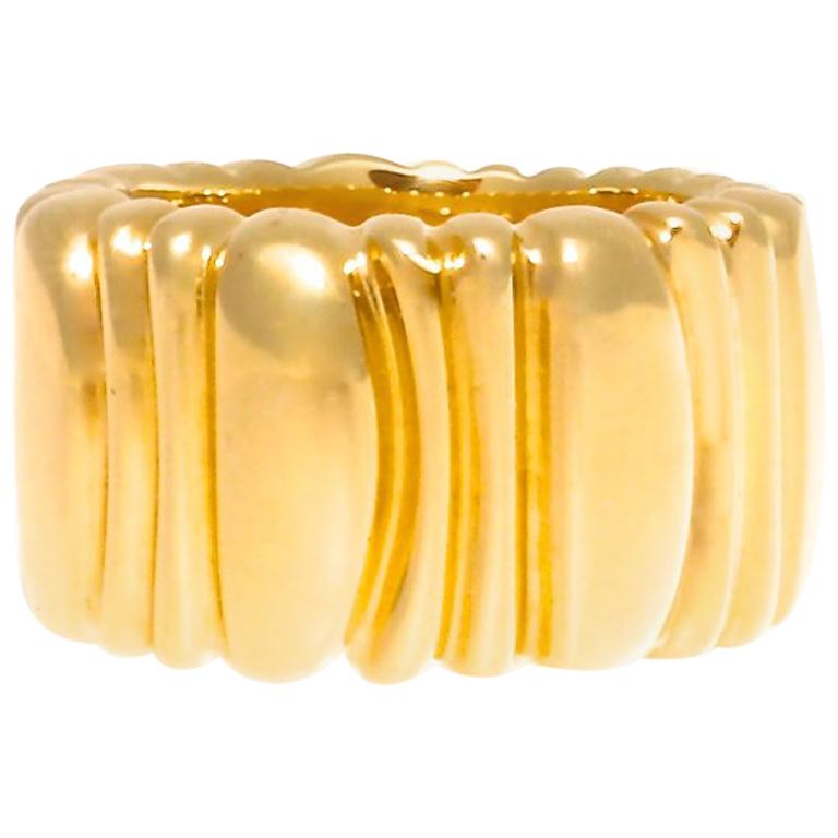 Cartier Gold Abstract Ring