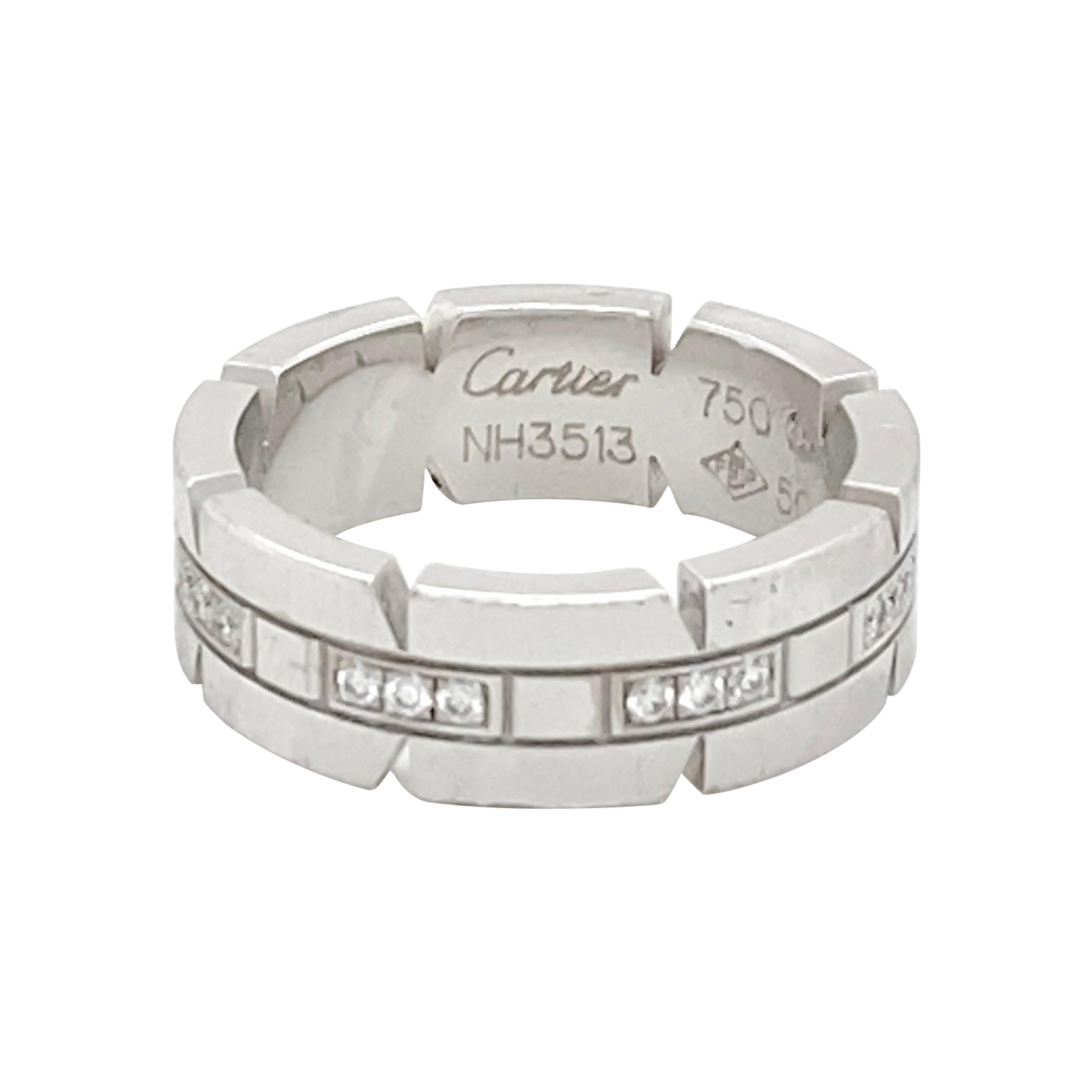 Cartier Lanieres Diamond and Sapphire Ring at 1stDibs | cartier ...