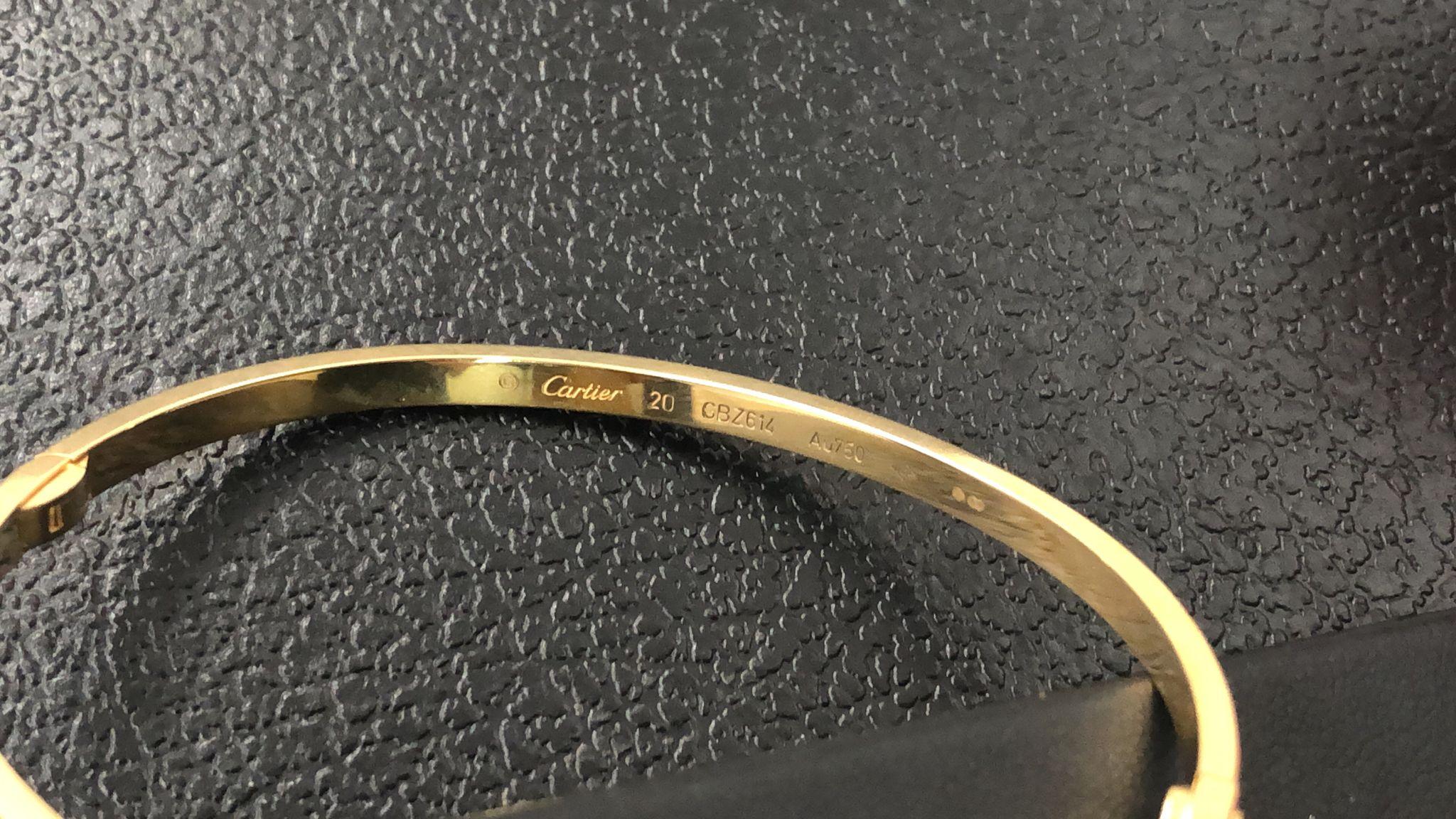 old cartier love bracelet