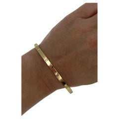 Cartier gold and diamonds collection Love bracelet