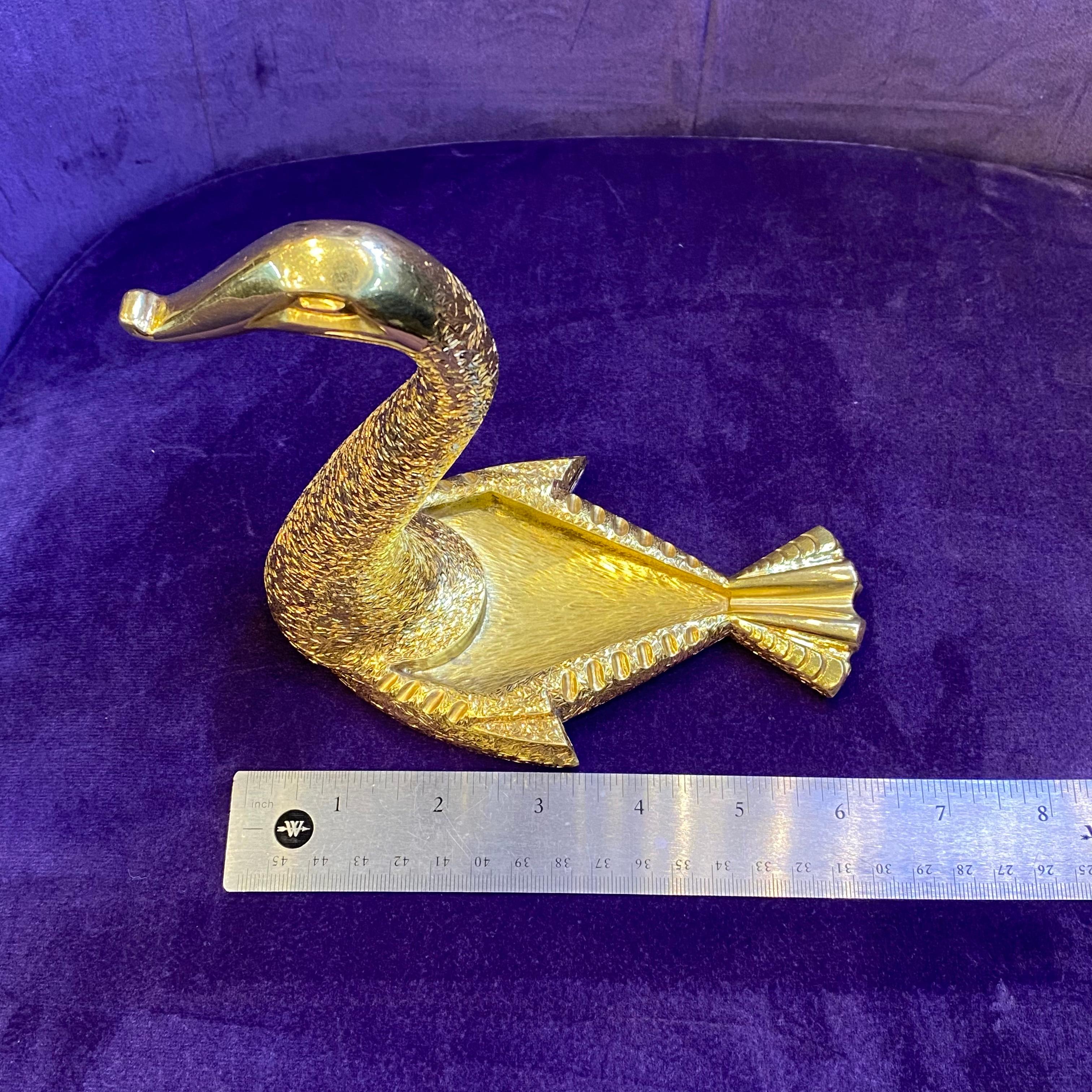 Cartier Gold Bird Ashtray and Pocket Watch Holder For Sale 2