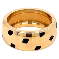 Cartier Gold Black Onyx Ring