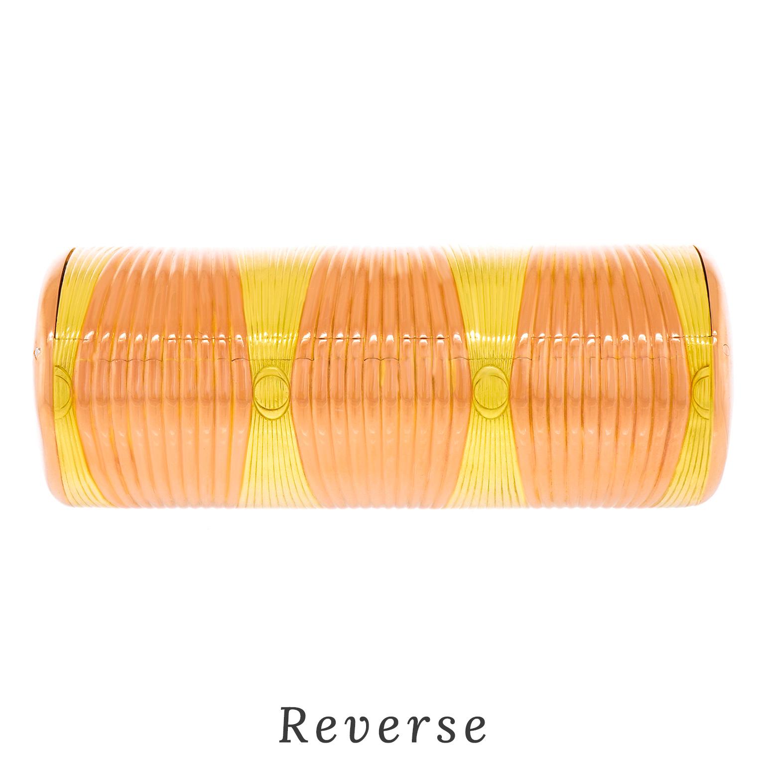 Boîte en or de Cartier en vente 3