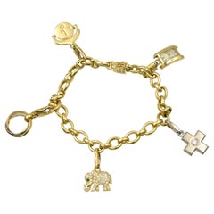 Vintage Cartier Gold Charm Bracelet, France