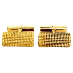 Cartier Gold Cufflinks