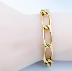Cartier Gold Curb Link Chain Necklace/Bracelet Combination, France