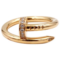 Bague Cartier en or et diamants Juste un Clou