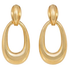 Orecchini Cartier "Gold Doorknocker"