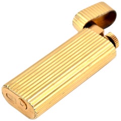 Cartier Goldgefülltes Feuerzeug