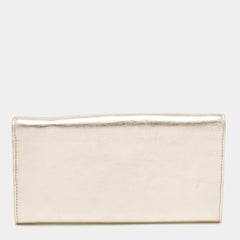 Cartier Gold Leather Love Continental Wallet