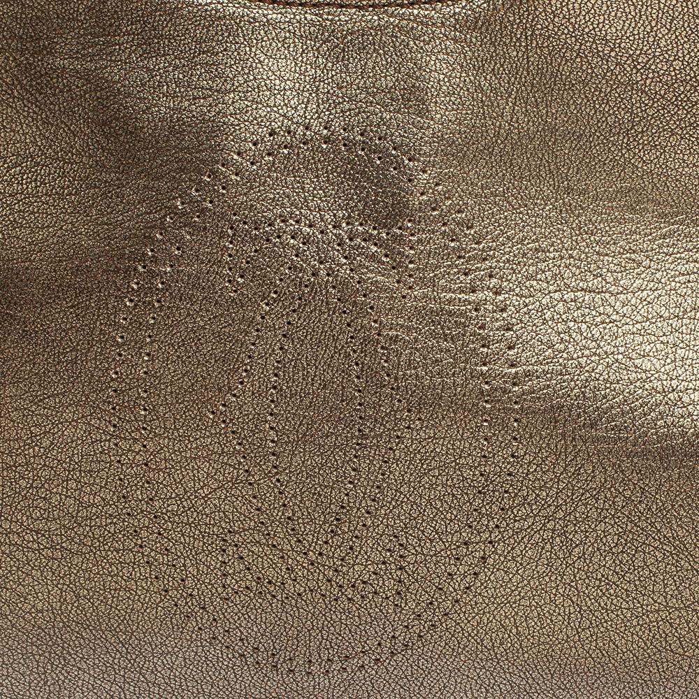 Cartier Gold Leather Marcello de Cartier Bag 5
