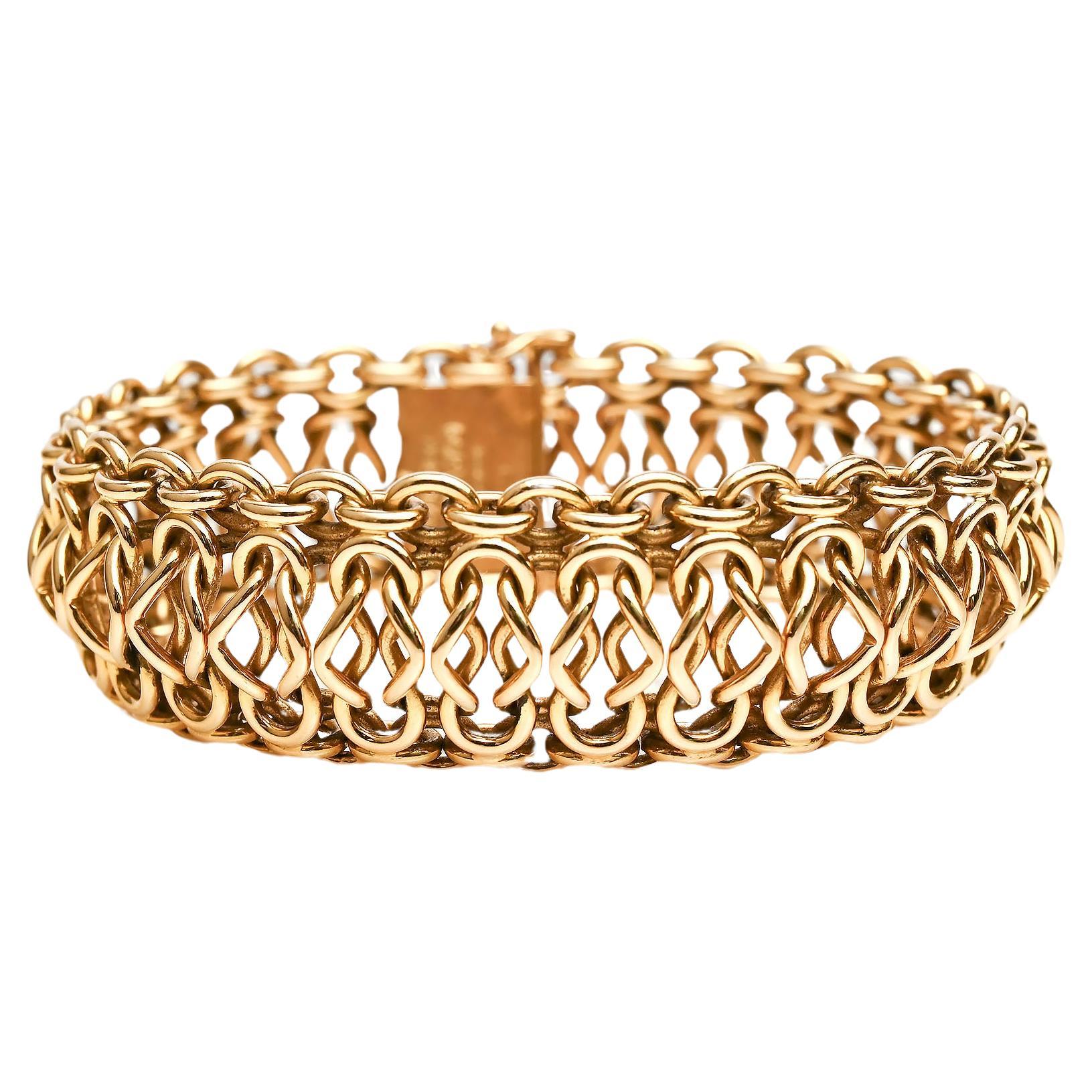 Cartier Gold Links Bracelet
