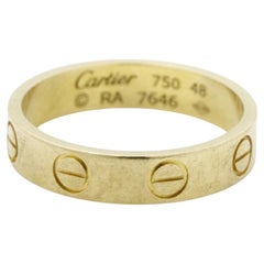 Cartier Gold Mini Love Ring