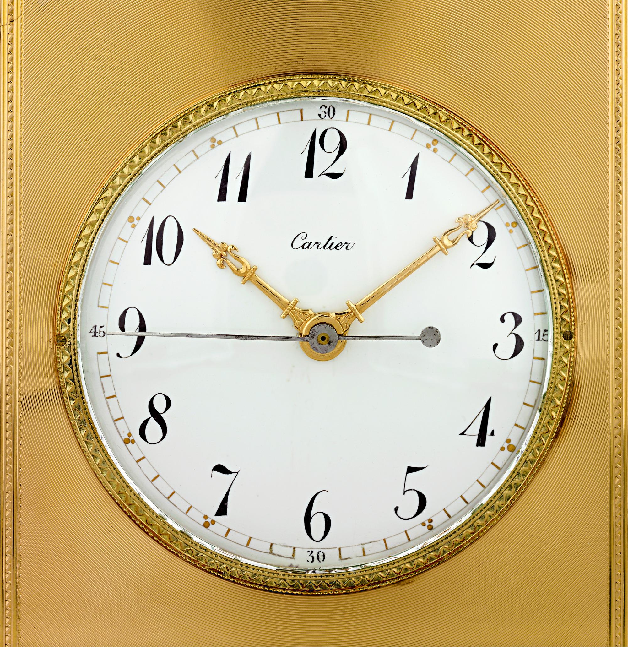 Belle Époque Cartier Gold Minute Repeater For Sale