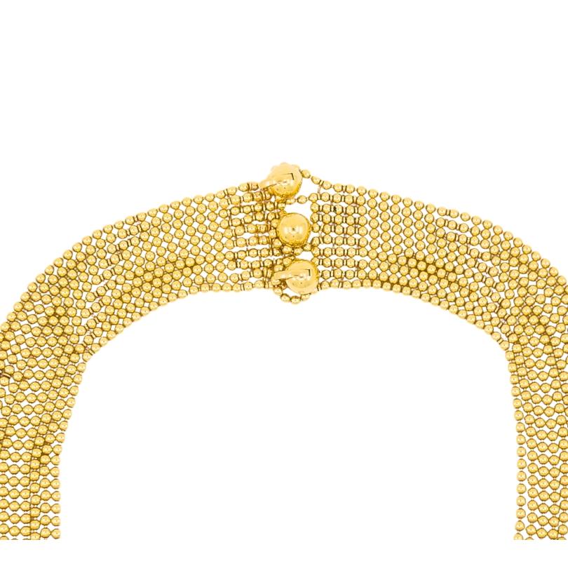 Donna Cartier Collana d'oro Draperie 10 fili in vendita