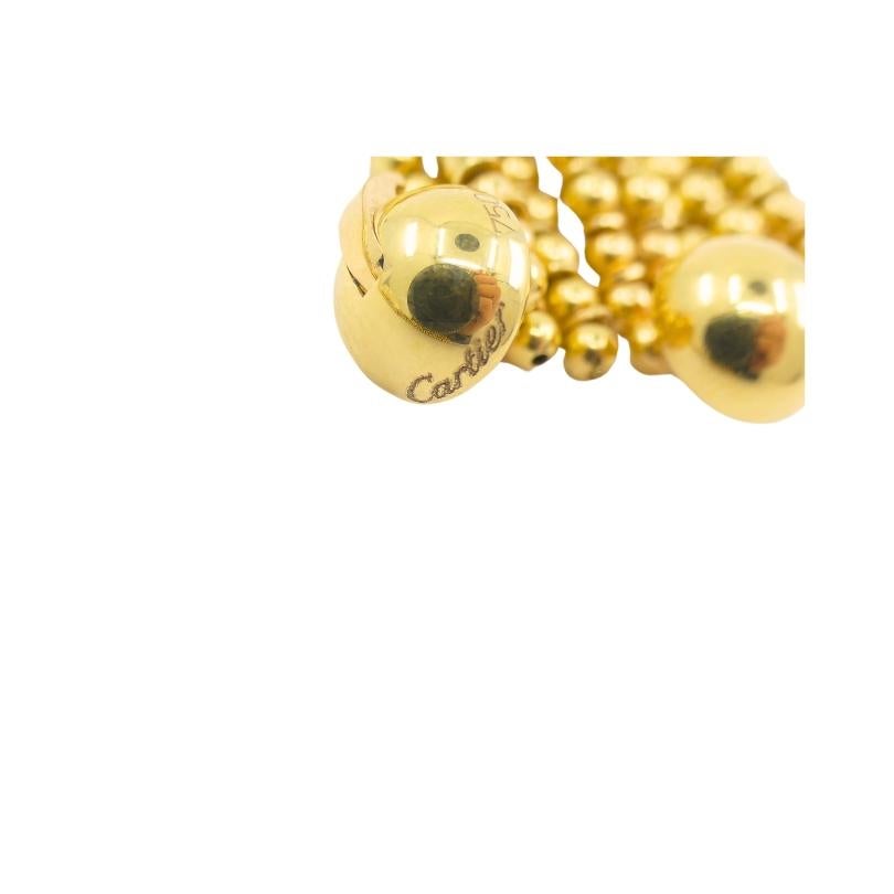 Cartier Collana d'oro Draperie 10 fili in vendita 4