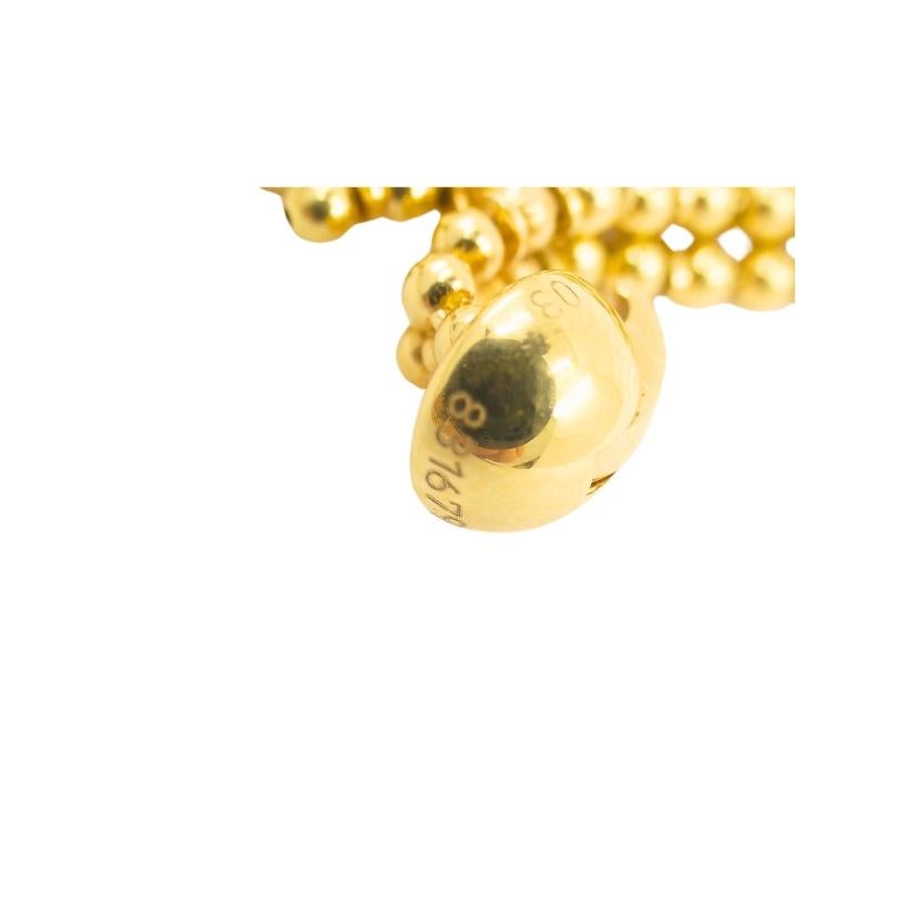 Cartier Collana d'oro Draperie 10 fili in vendita 5