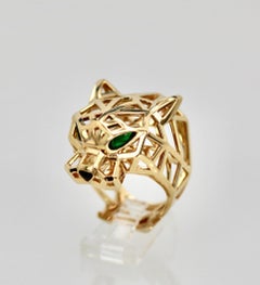Cartier Gold offener Panthere Ring
