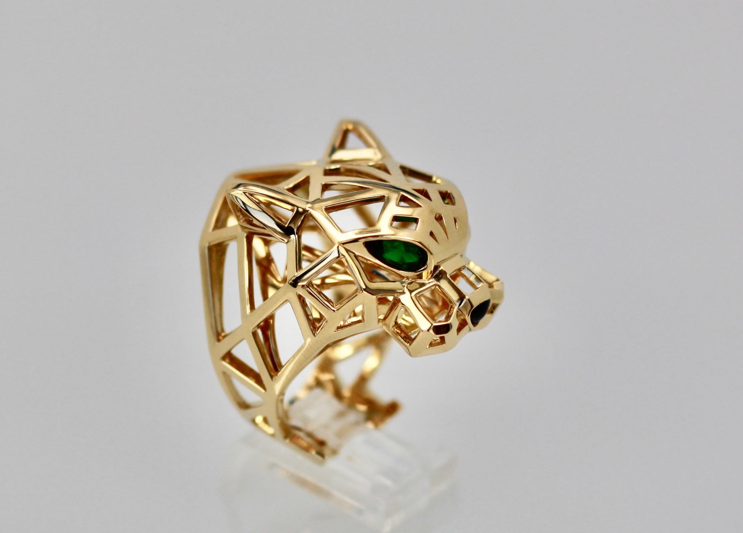 Cartier Gold Open Panthere Ring 1