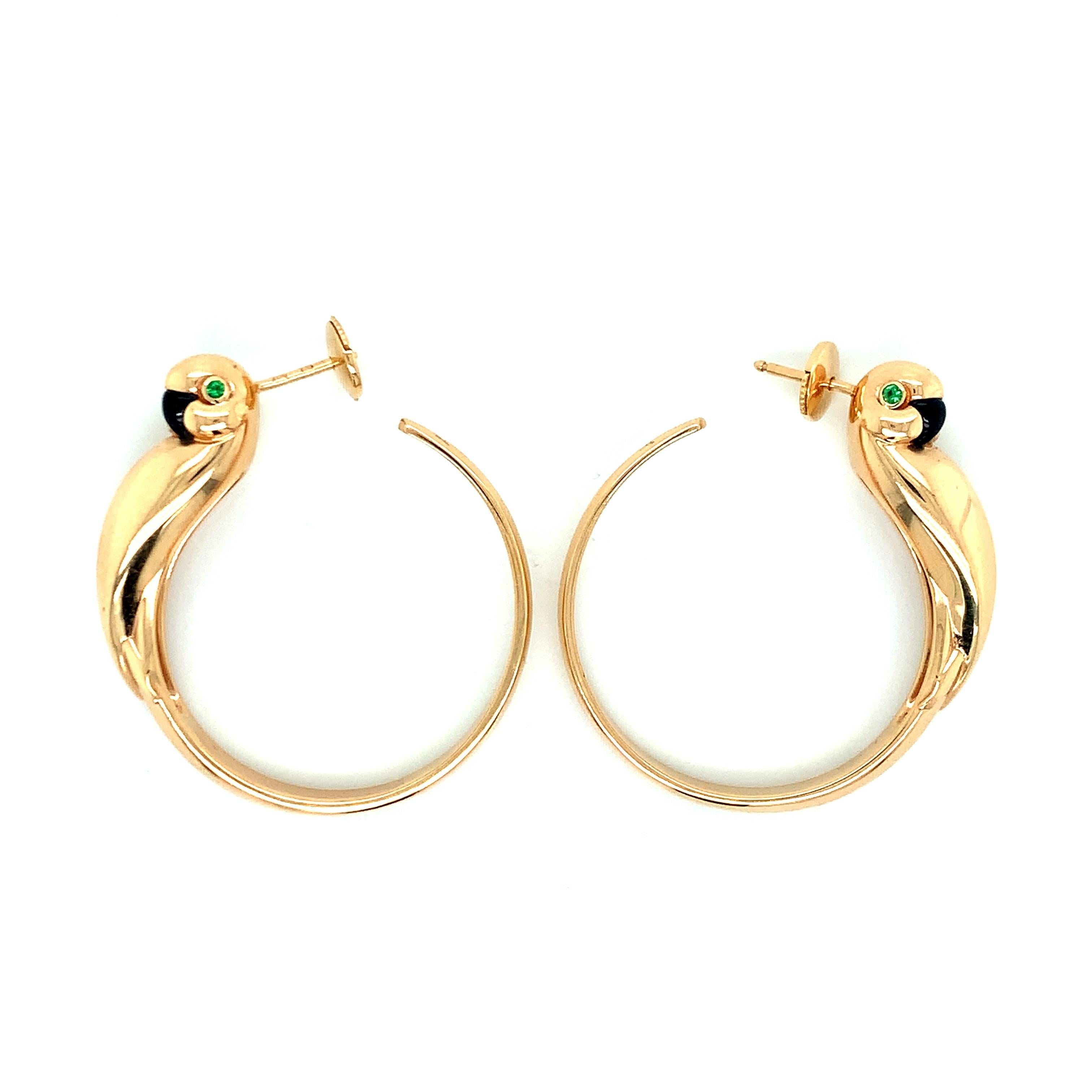 cartier earrings hoops