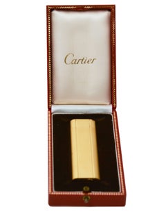 Cartier Gold Plated Lighter, 1990s