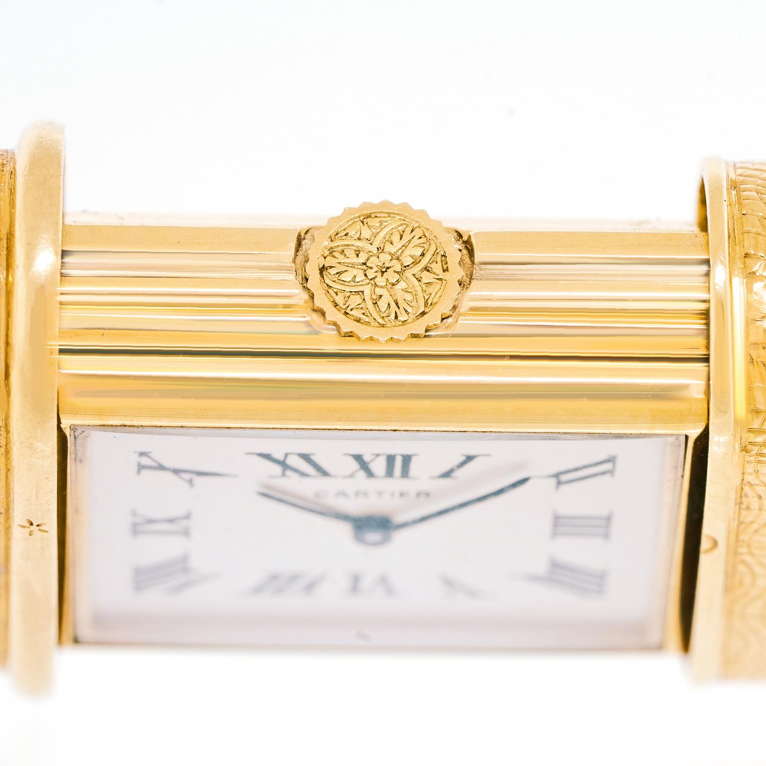Cartier Gold Purse Watch 4
